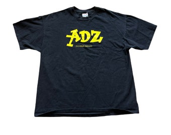 1990s ADZ Ahmet Dweezil Zappa **** You Single Stitch Vintage T Shirt // Size XLarge