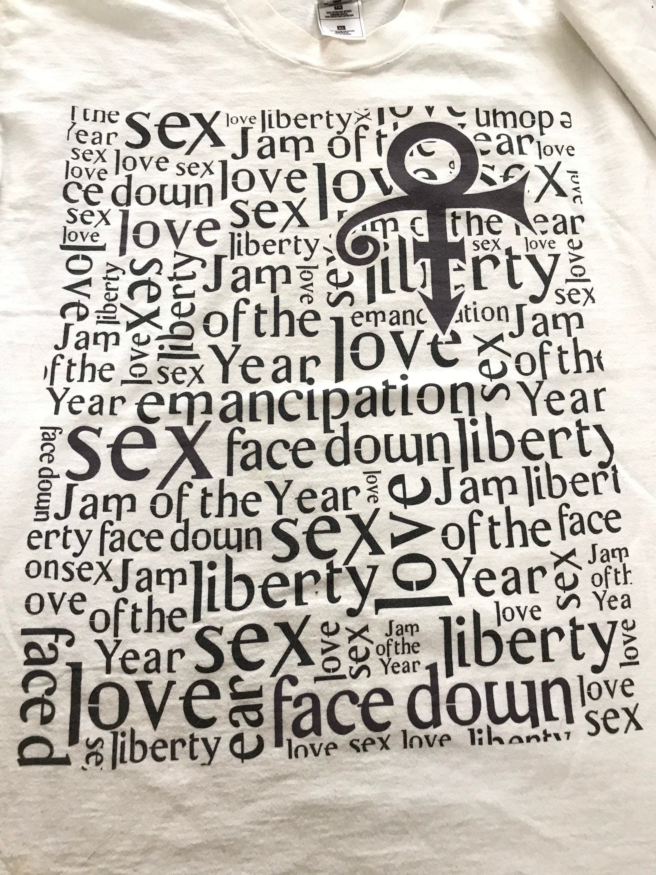 199798 PRINCE Jam of the Year World Tour Distressed Vintage T Etsy