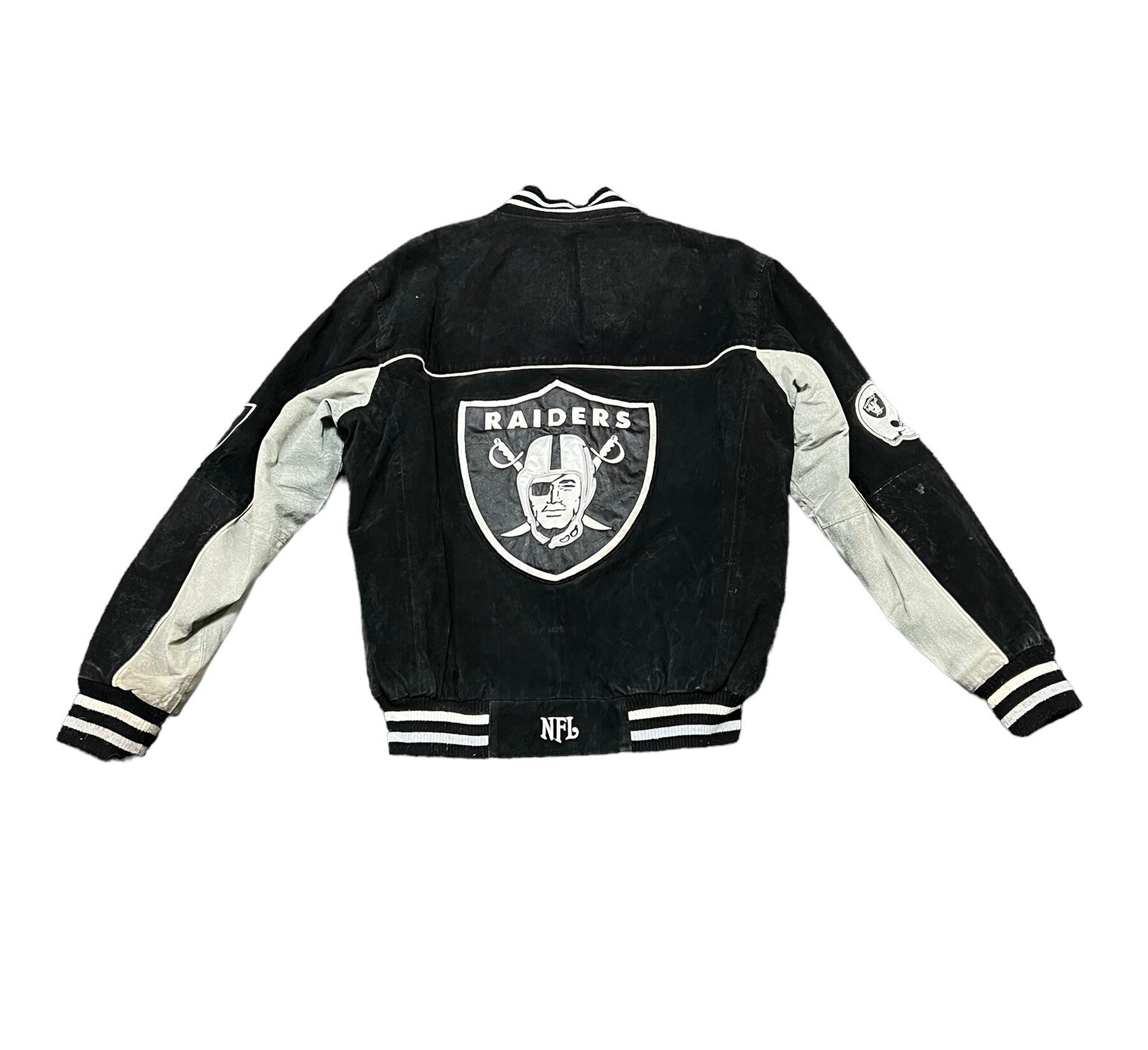 90s Raiders Jacket - Etsy