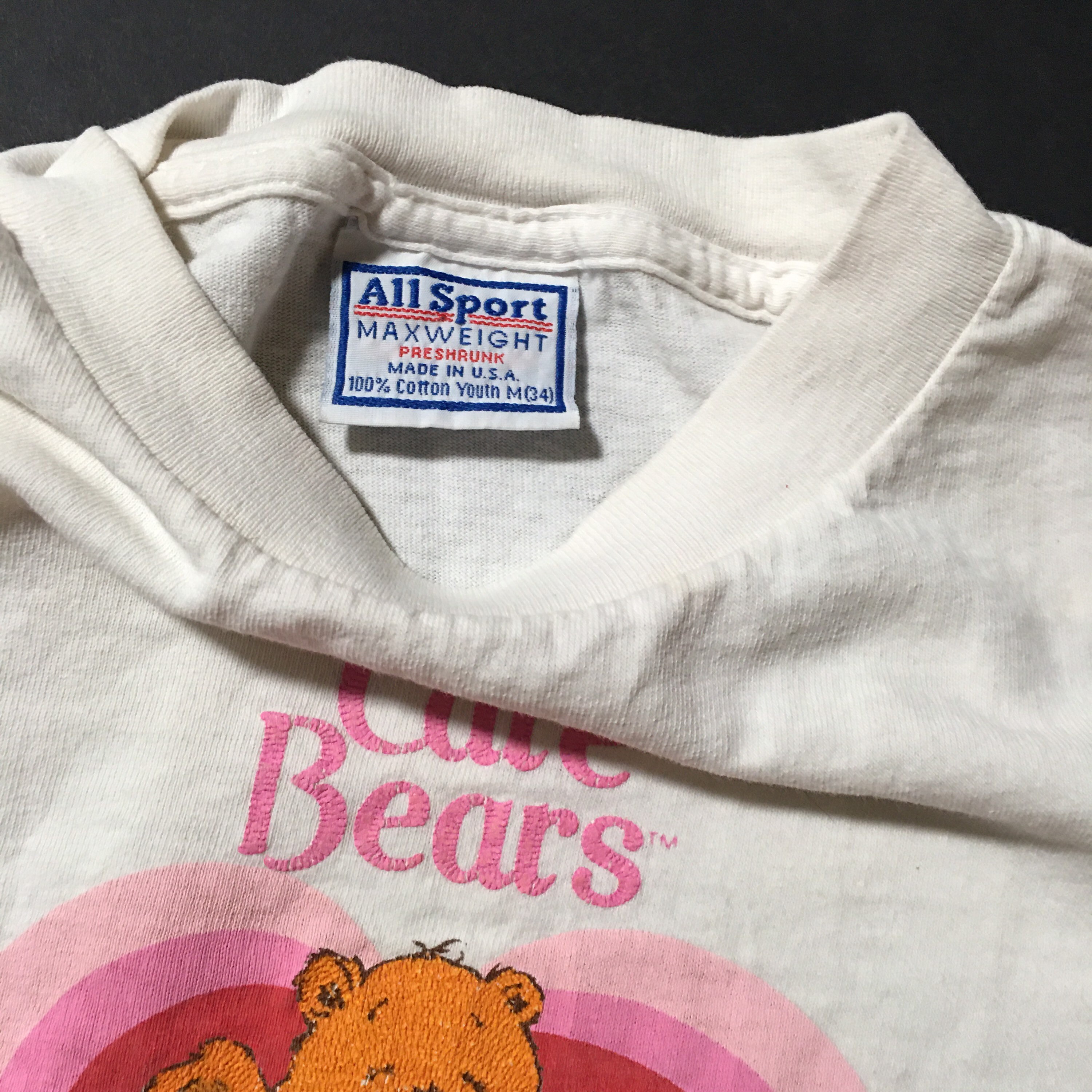 1990s CARE BEARS Single Stitch Vintage T Shirt // Size Youth | Etsy