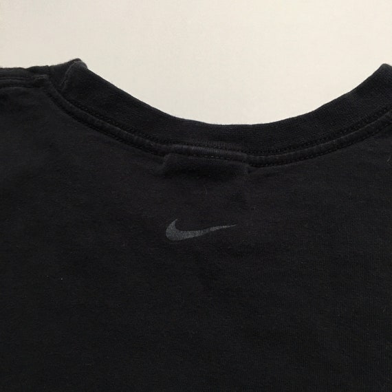 1990s NIKE Minimal Puff Graphic Vintage T Shirt /… - image 4