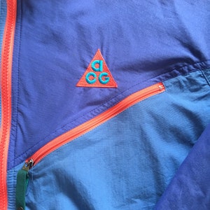 1989 NIKE ACG Colorblock Embroidered Classic Lightweight - Etsy