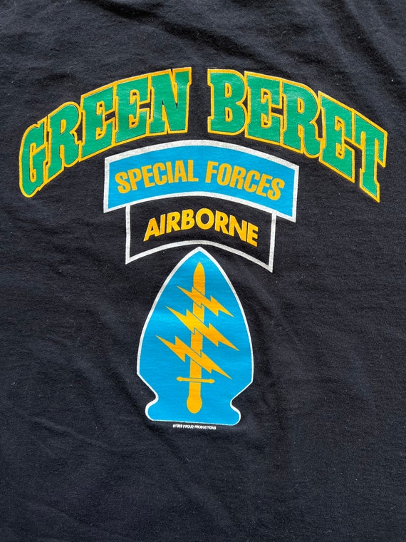 1990s GREEN BERET Special Forces Airborne Vintage… - image 4