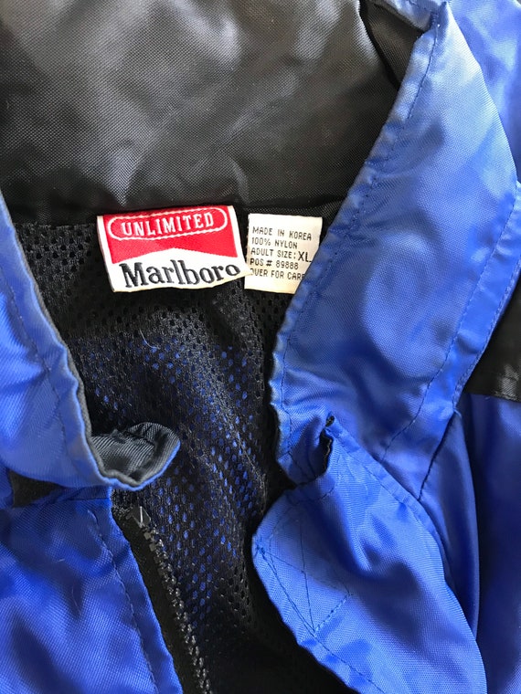 1990s MARLBORO UNLIMITED Black & Blue Outdoor Vin… - image 8