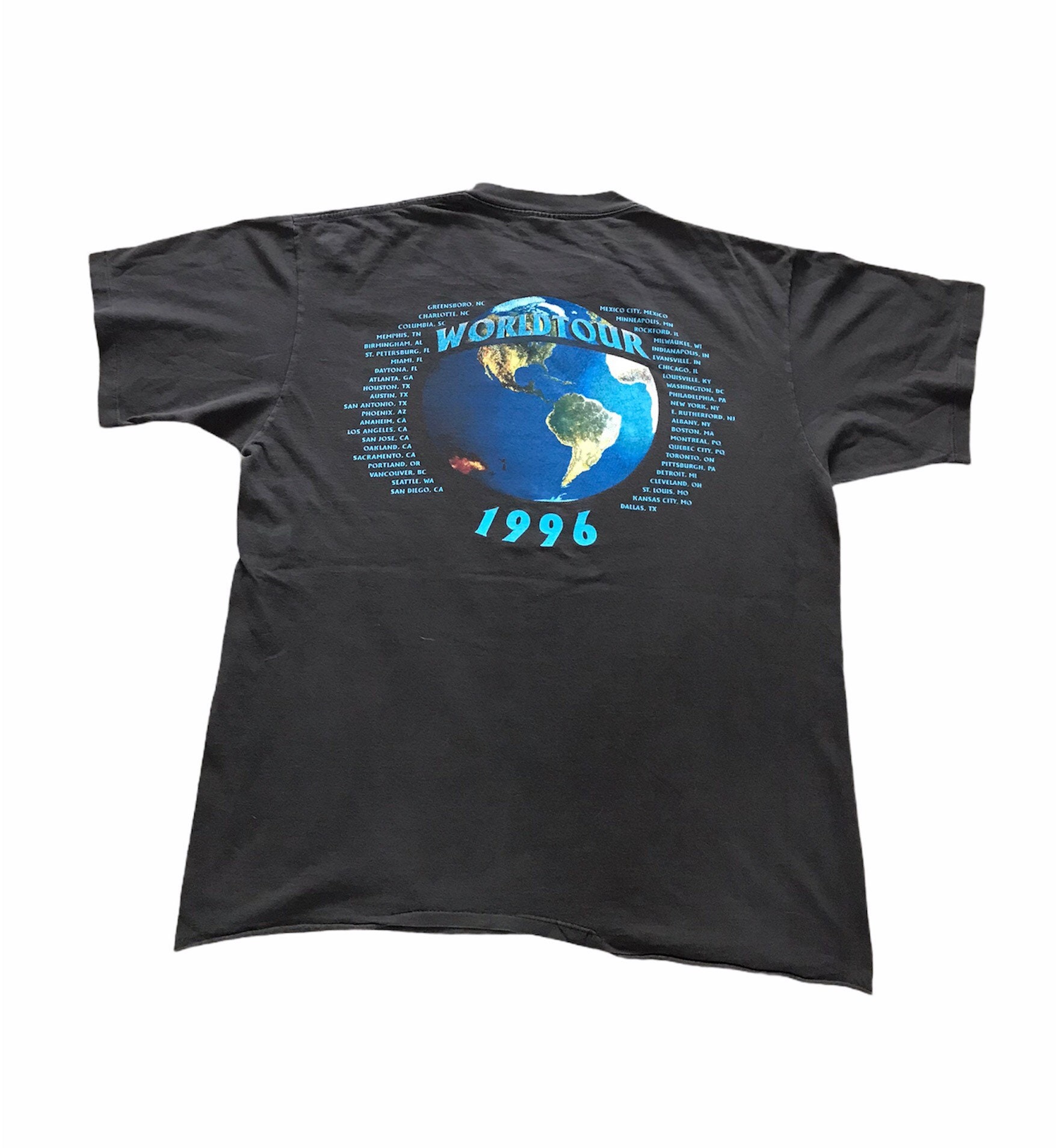 acdc world tour shirt