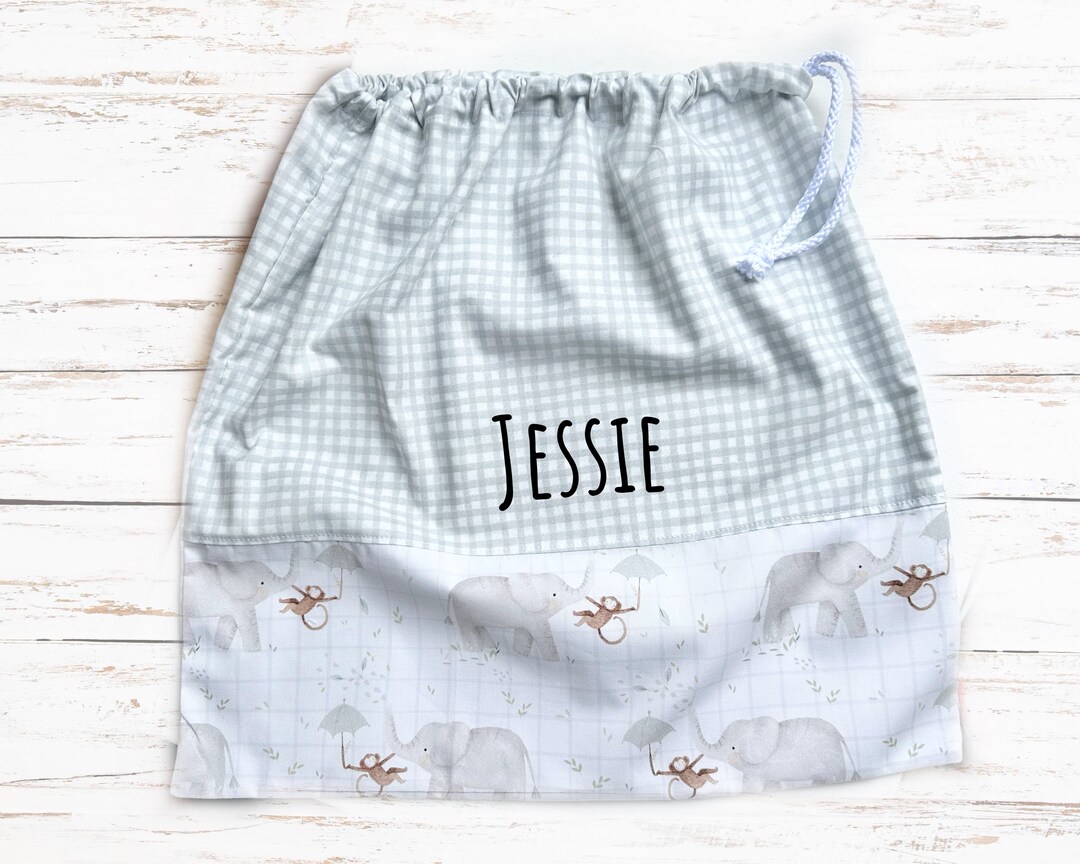 Reusable Drawstring Library Bag Perfect Gift Bag or Day Care Bag Etsy