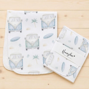Combi Baby Burp Cloth: Handmade Cotton Terry Towel