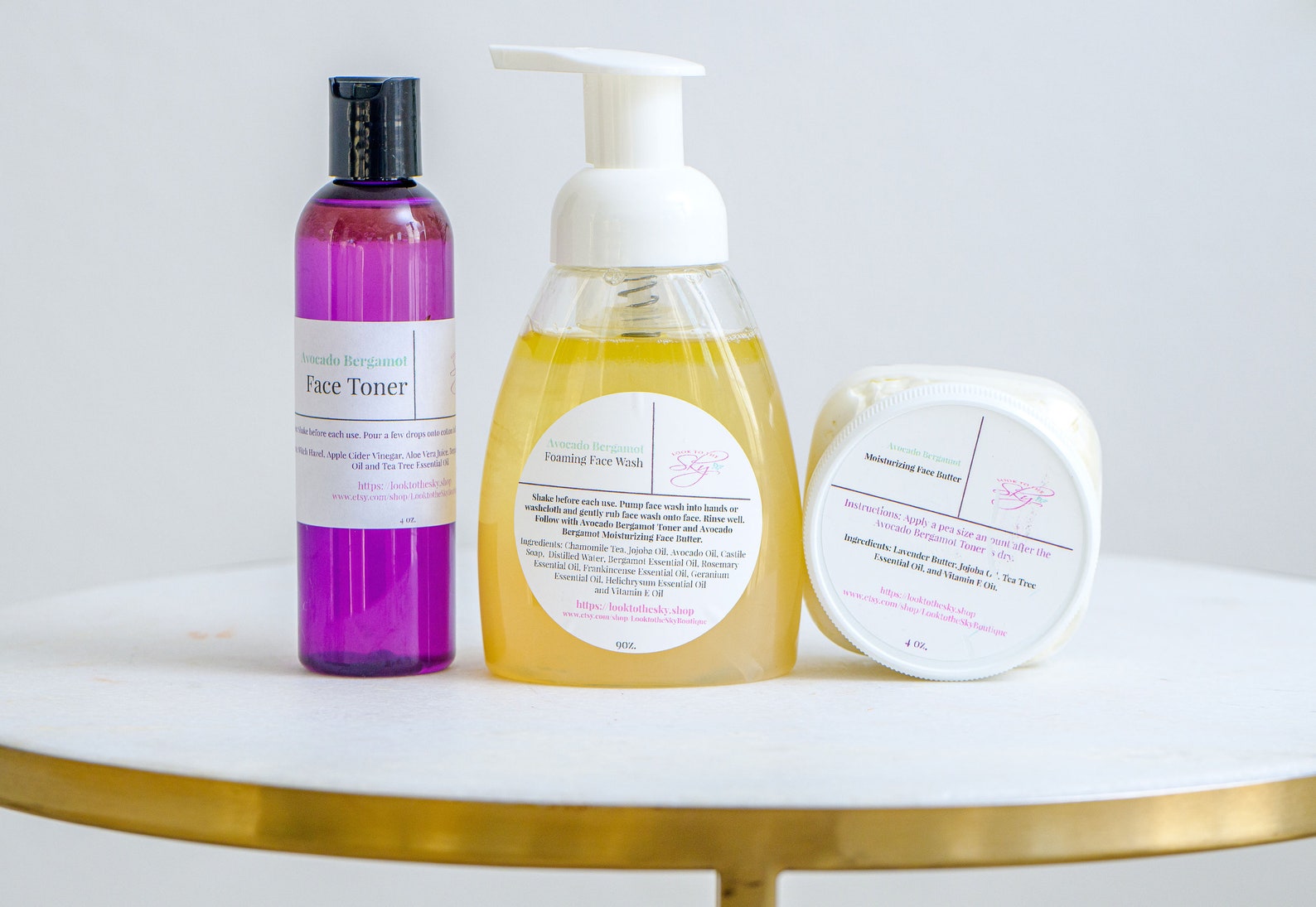 Face Cleansing Set Etsy