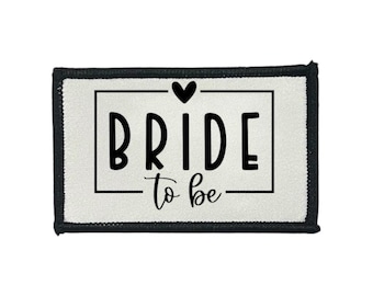 Bride To Be Iron On Patch, Bachelorette Party, Bridal Shower