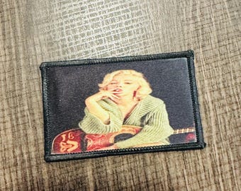 Marilyn iron on hat patch