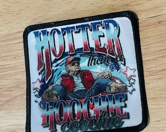 Trump hat patch