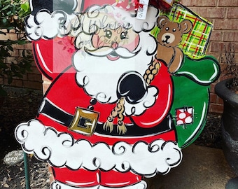 Huge Santa door hanger