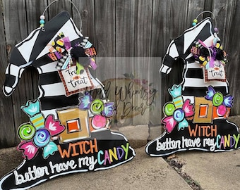 ONE witch hat doorhanger Pre-order