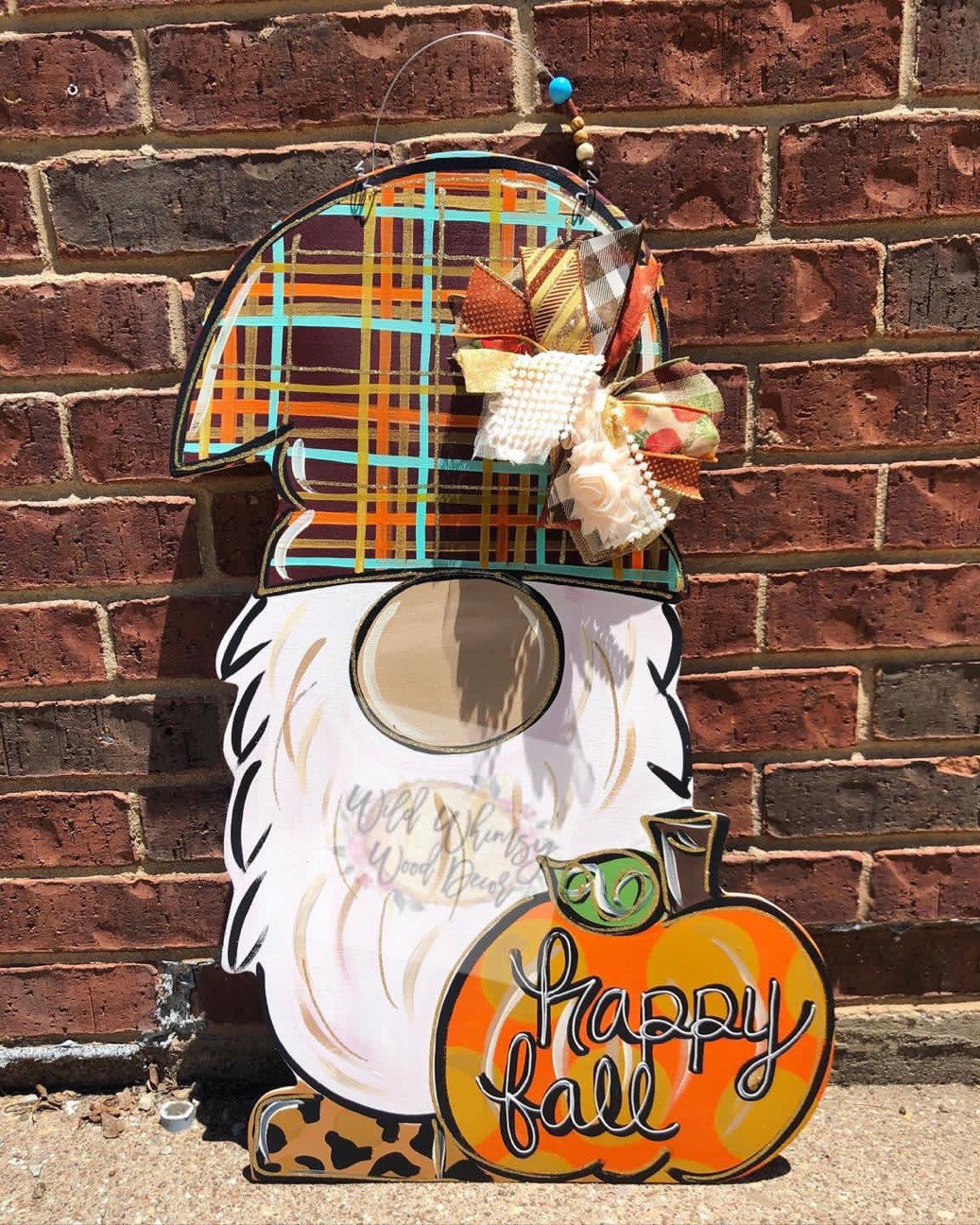 Fall Gnome Doorhanger Pre-order - Etsy