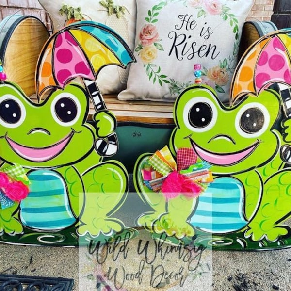 ONE Cute Frog doorhanger Pre-order