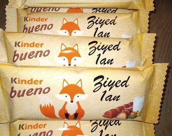 Personalized Bueno confectionery