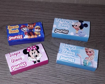 Un candybar sur le thème de Minnie – fête anniversaire de Lina de