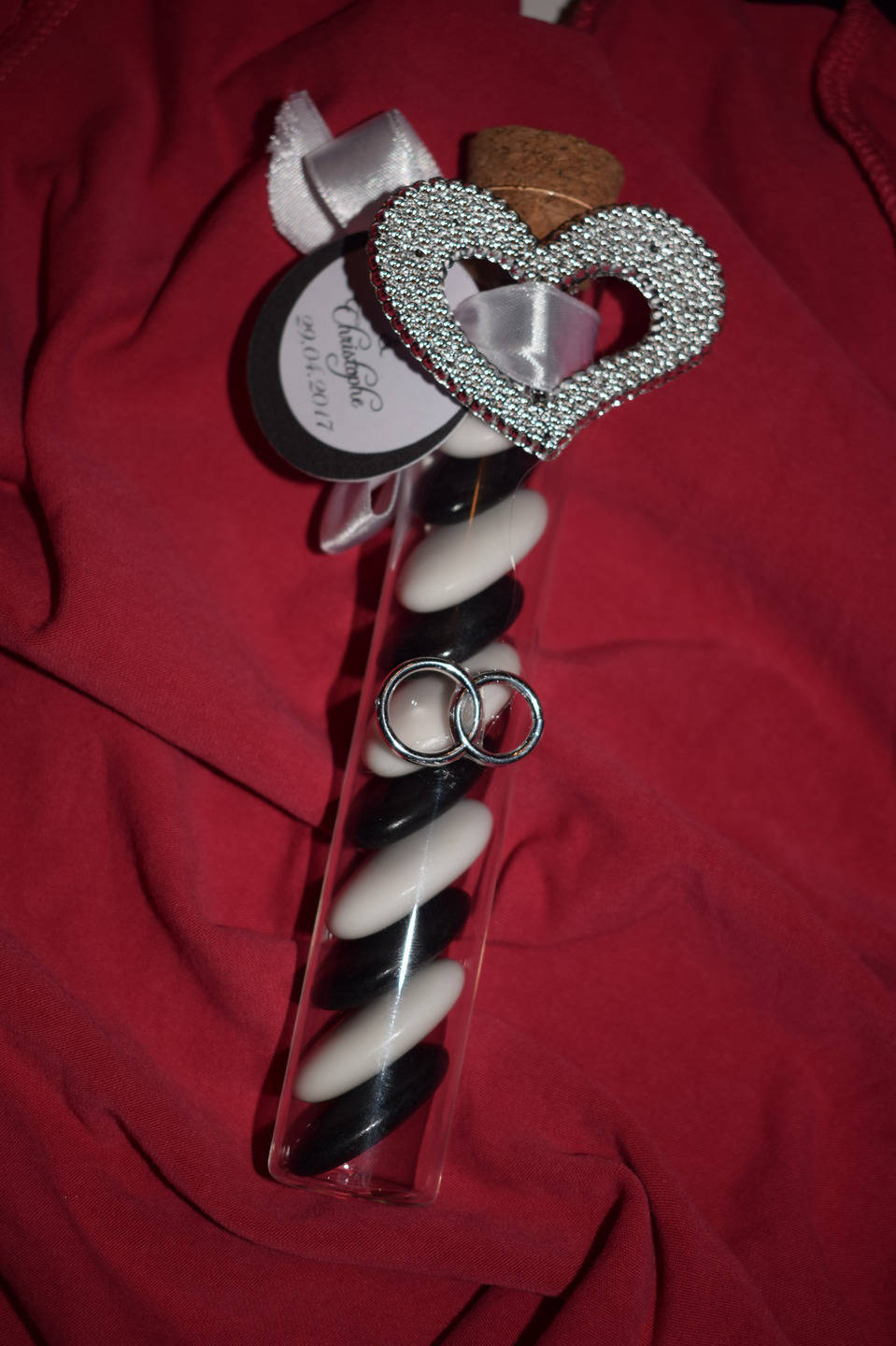 Dragée Pour Mariage Coeur Strass