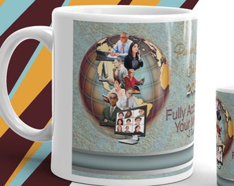 JW Pioneer School Book 2021-2022, JW Pioneer Gift. precursor, precursores regalo. pioneer School mug. Full color mug