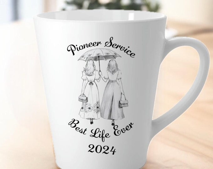 JW.ORG Pioneer mugs.** 12 0z. Latte mugs.**Pioneer service gifts, Precursor.