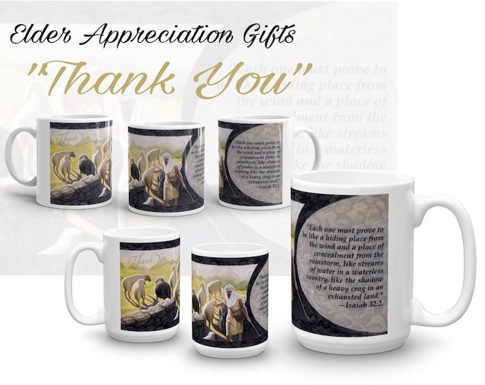 JW.ORG elder appreciation gift. "Shepherd- Thank you " regalo para ancianos de congregación