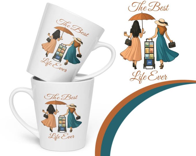 JW.ORG Pioneer mugs.** 12 0z. Latte mugs.**Pioneer service gifts, Precursor. The Best Life Ever