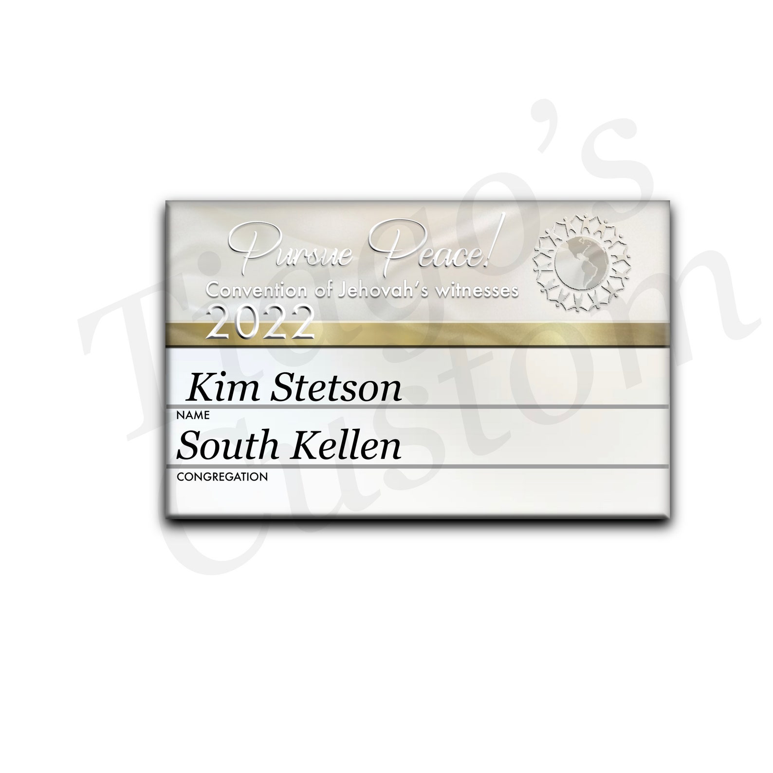 JW.ORG 2022 Regional Convention Badge. Name Badge / Tag Adult - Etsy ...