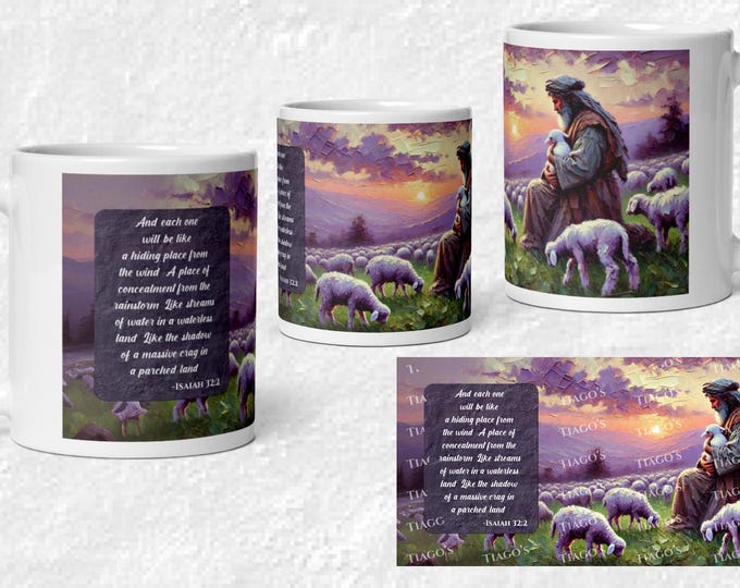 JW.ORG elder appreciation gift. "Shepherd- my sheep " 11 oz , 15 oz - LA03