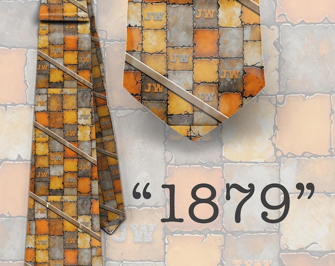 JW Neckties "jw.org" standard size 58” custom jw.org neckties. Gift Pioneer School. “1879”