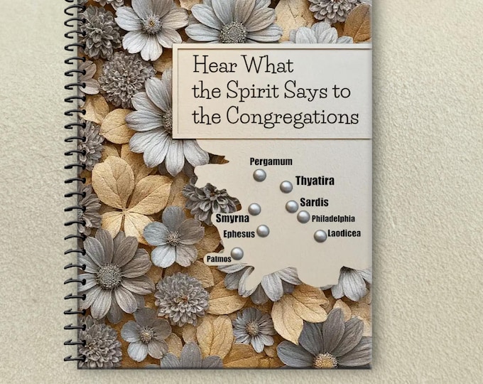 JW notebook . 2025- 2026 Circuit Assembly. “Hear What the Spirit Says to the Congregations” notebook. 8.5 x 11 standard . #Champagne. Gifts