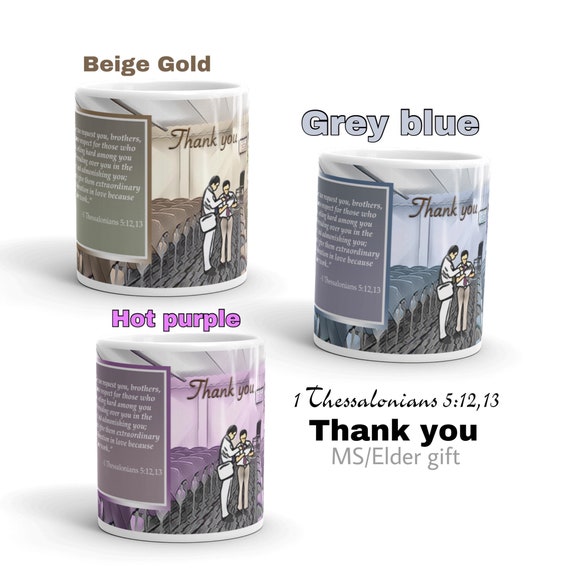 Jworg Elder Ministerial Servants Appreciation Gift 1 Thessalonians 51213 Thank You Regalo Para Ancianos De Congregación