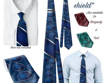 JW theme Neckties "the shield " standard size 58" custom JW.ORG neckties. Gift, Pioneer School