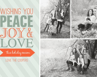 Holiday Card Template Set No. 01