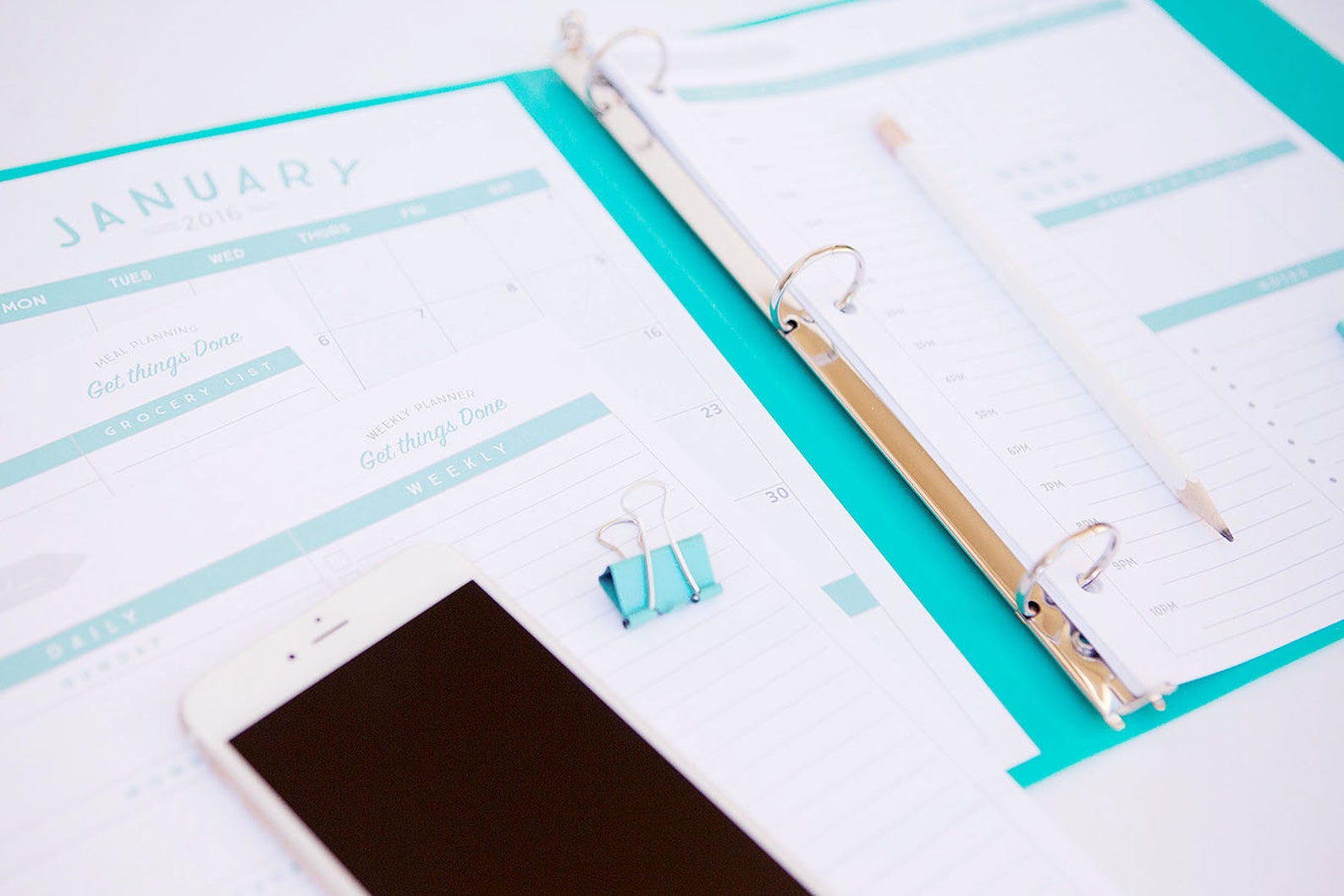Organizational Printable Bundle Instant Download. Daily - Etsy Canada