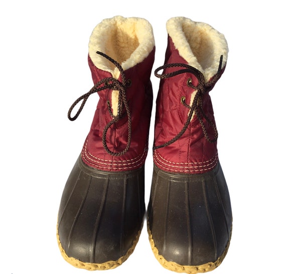 Vintage LL Bean Duck Boots Womens 10