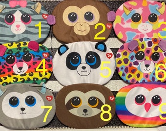 5 Piece Set TY Beanie Boo MASK 5 Piece Set TY Beanie Boo MASK