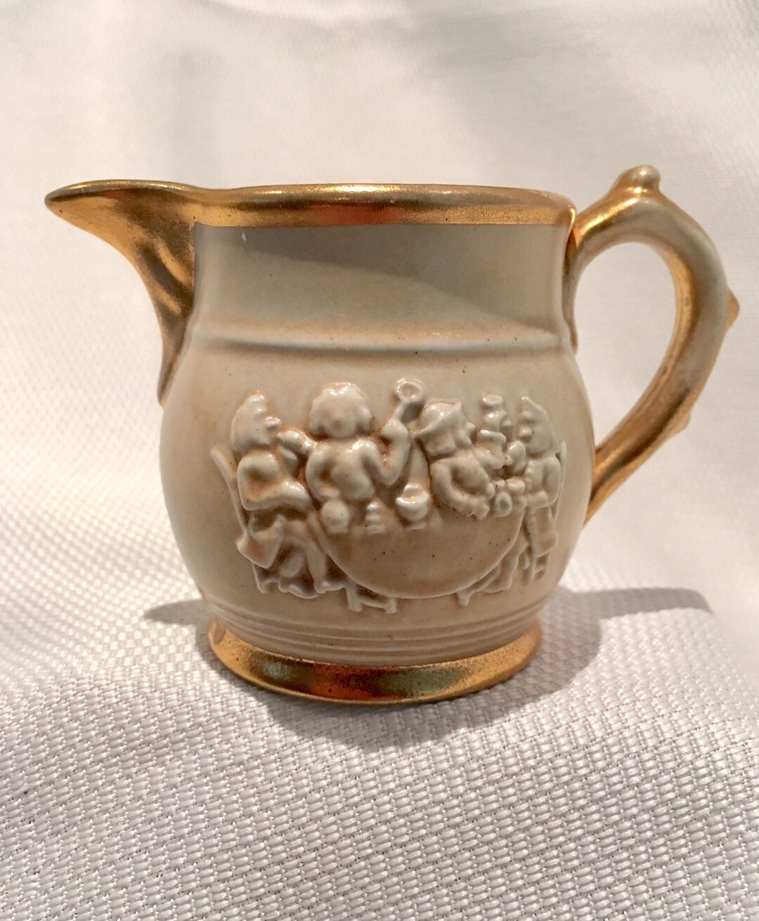 Bourne Denby Derby Creamer Jug festive Pattern Etsy UK