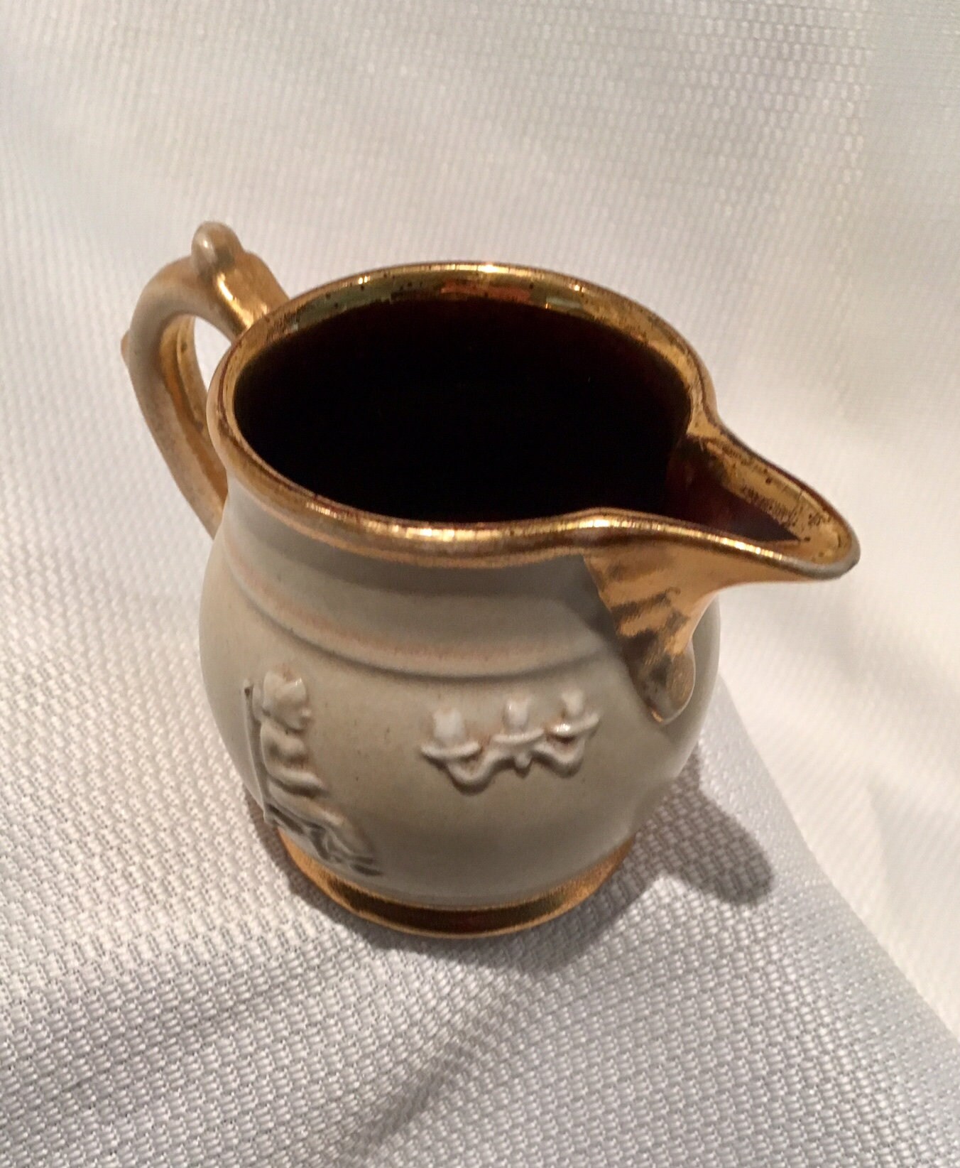 Bourne Denby Derby Creamer Jug festive Pattern Etsy UK