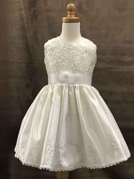 little girl white formal dresses