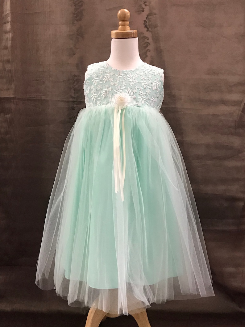 Satin Formal Little Girls Dresses