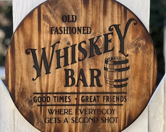 Whiskey Bar Sign