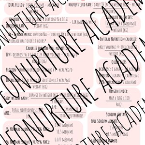 Guía rápida de cálculos neonatales para enfermeras en la UCIN (descarga digital)