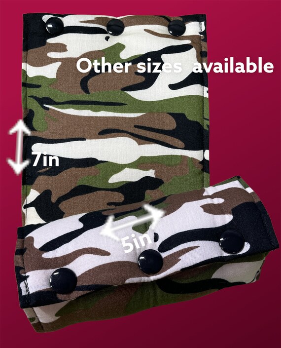 Green Camouflage Club Foot Bar Cover
