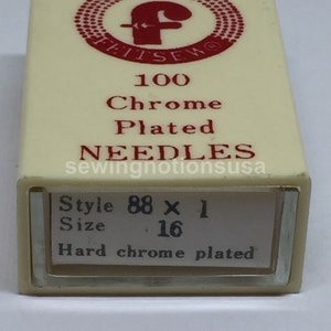 88x1, dax1 size 16/100 feit japan needles industrial sewing machine needles singer 95 class round shank