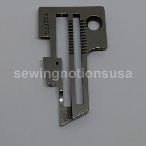 Needle Plate #32673 For Yamato DCZ-200, DCZ-203, DCZ-400 Overlock Machine Taiwain High Quality