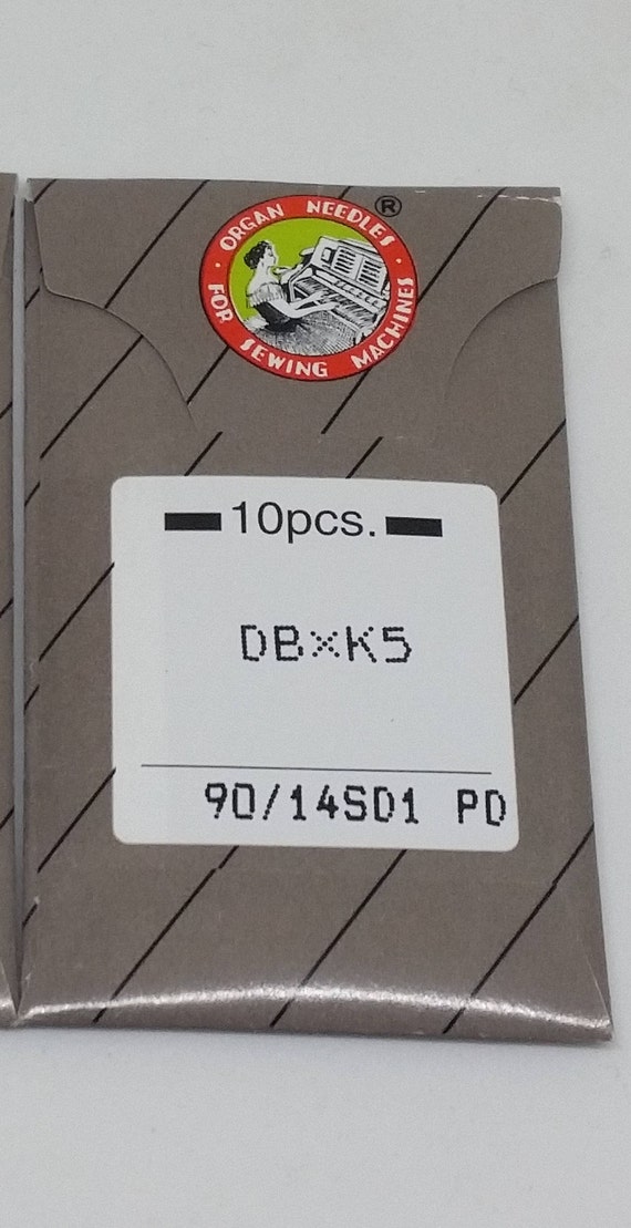10 ORGAN DBXK5 Round Shank Commercial Embroidery Machine Needles BROTHER TAJIMA
