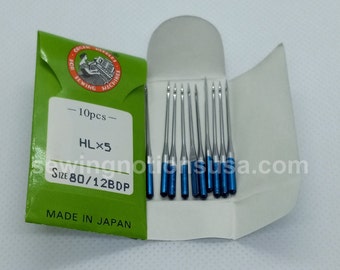 #11 10Pcs Industrial and Domestic Overlock Sewing Machine Needles for JUKI Brother Pegasus Sewing Needles,Size