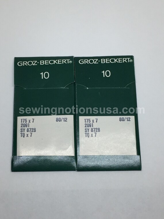 20PCS Groz-Beckert 2091,TQX7,175X7 Aiguilles De Machine à
