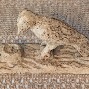 Woodpecker Bird ~ Rustic Cast Iron Door Knocker, Vintage