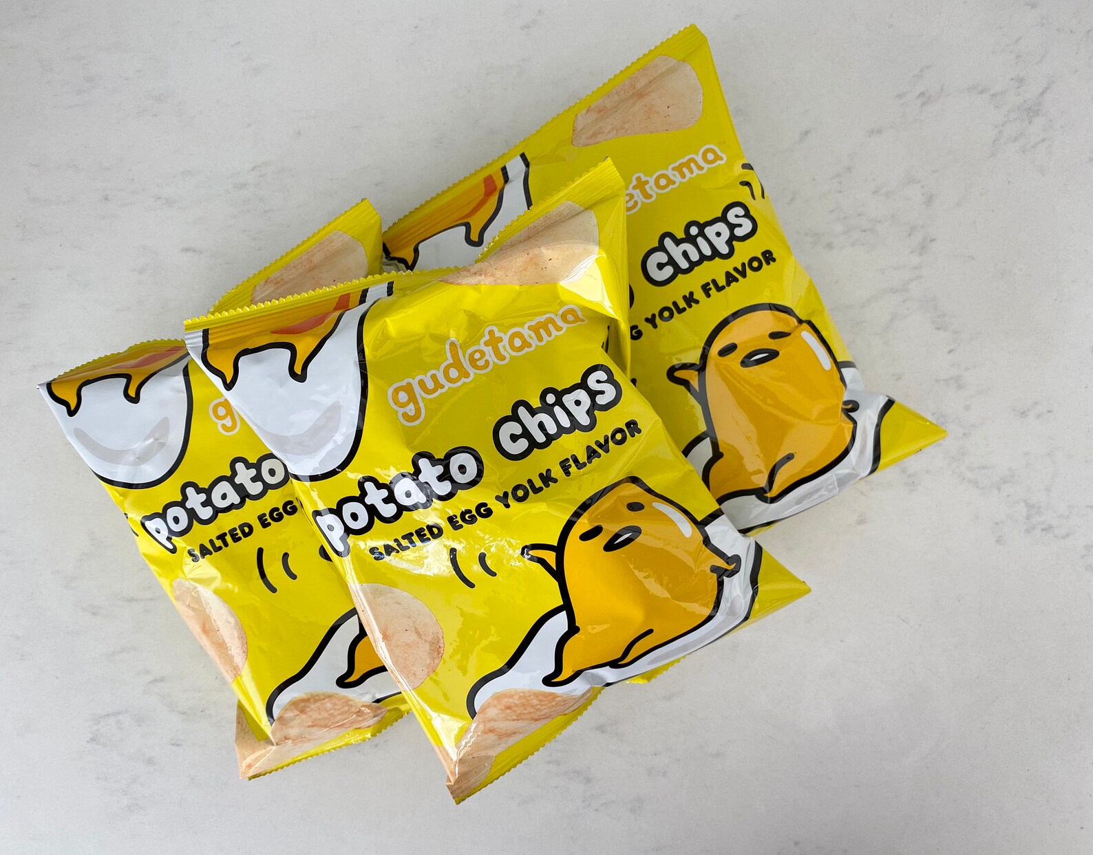 Gudetama Salted Egg Flavor Potato Chips Etsy